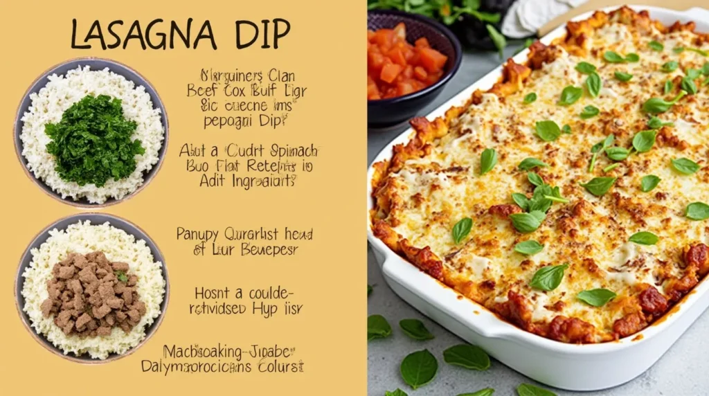 Irresistible Lasagna Dip : The Ultimate Comfort Food for Your Next Gathering 4 Pro Tips and Variations : lasagna Dip