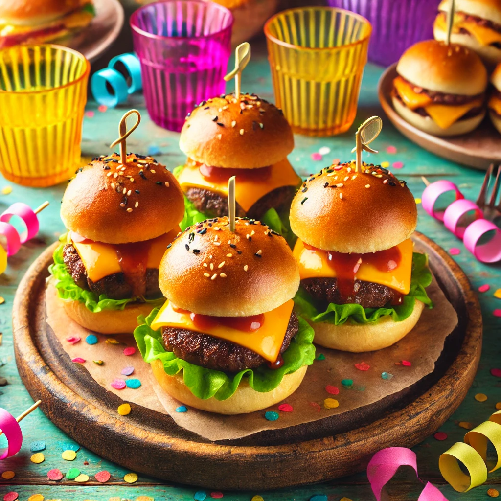 delicious hamburger sliders recipe