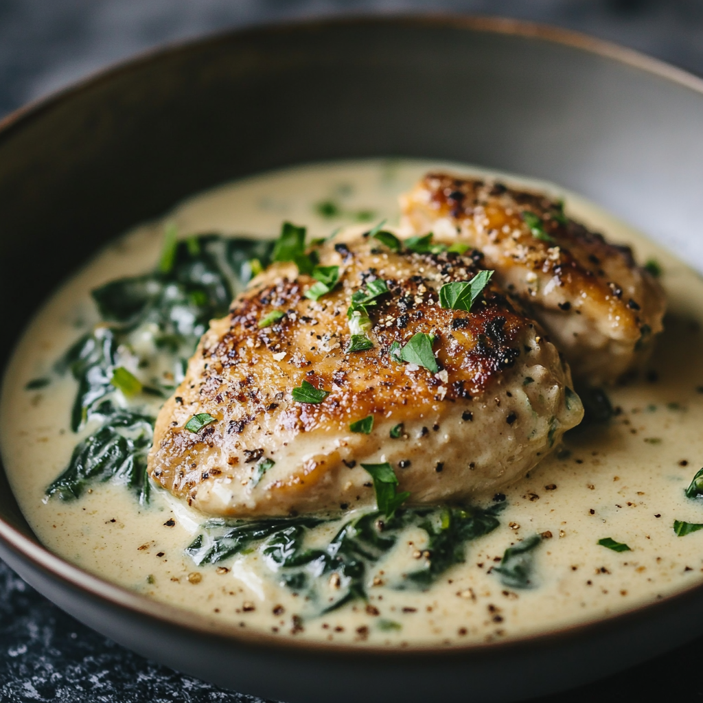 The Ultimate Chicken Creamed Spinach Recipe You Can't Resist