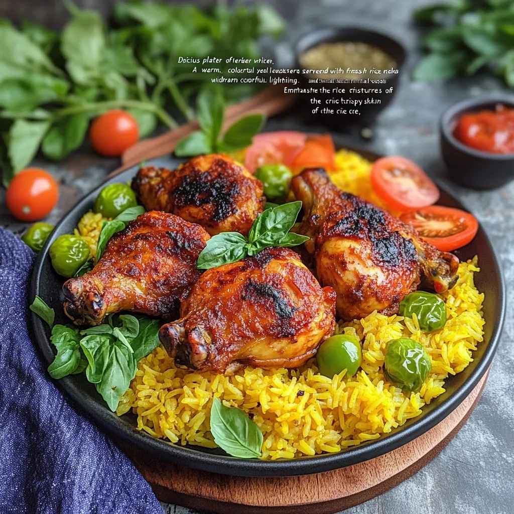 Flavorful Chicken and Yellow Rice Dish