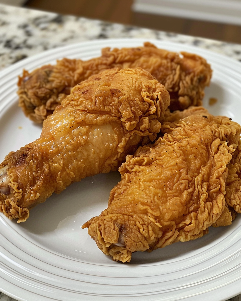 Easy Copycat KFC Chicken Recipe 3 Ingredients and spice mix for copycat KFC pressure cooker chicken