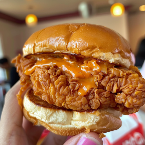 Popeyes Chicken Sandwich RecipeJenny Park 5 Popeyes Chicken Sandwich RecipeJenny Park taken with iphone 15 pro max --iw 2 --ar 4:5 --v 6.0 --raw