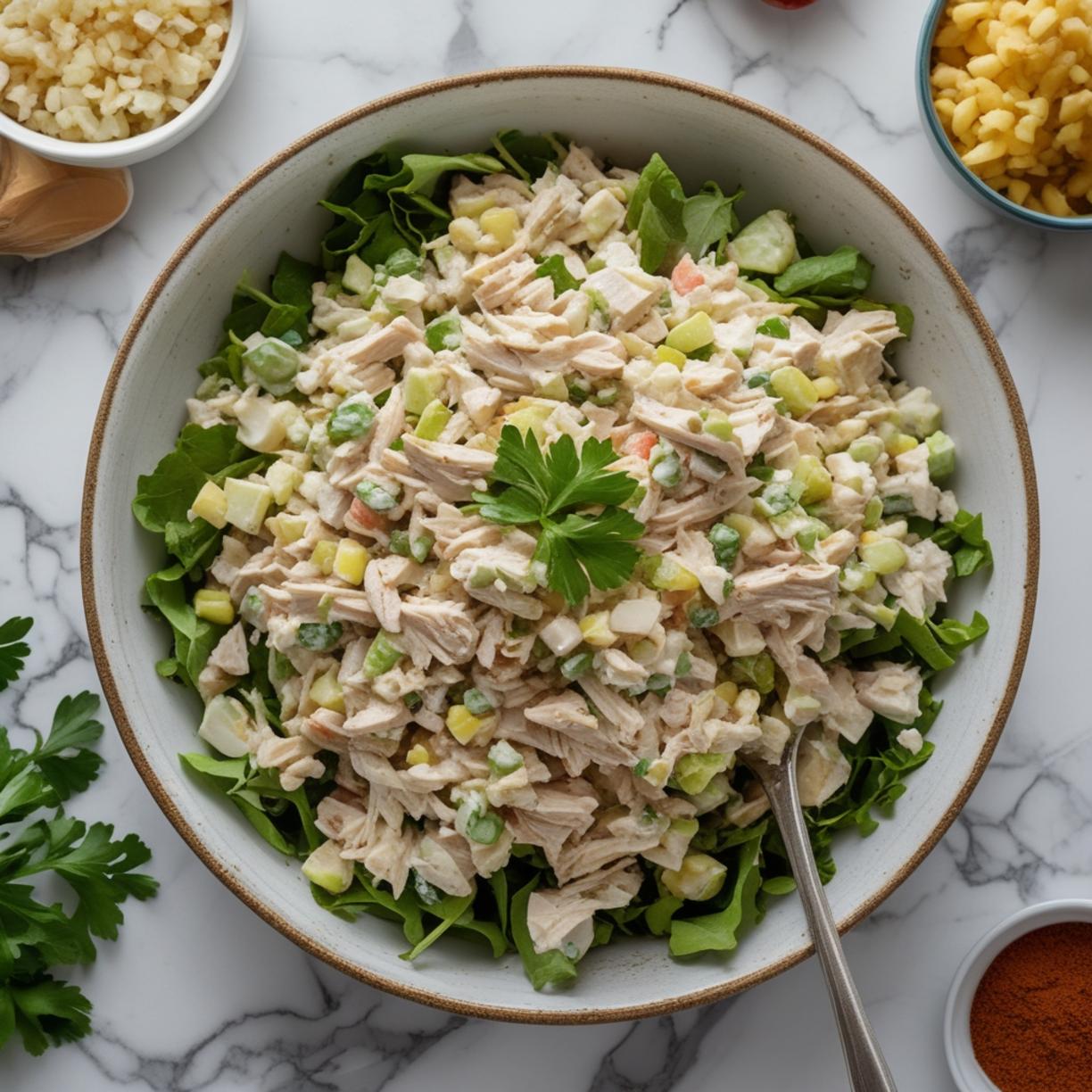 Classic Chicken Salad Ingredients