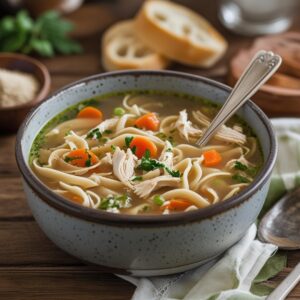 Cold Fighting Chicken Noodle Soup 5 Cold Fighting Chicken Noodle Soup taken with iphone 15 pro max no hands iw 2 ar 45 v 6.0 raw 1