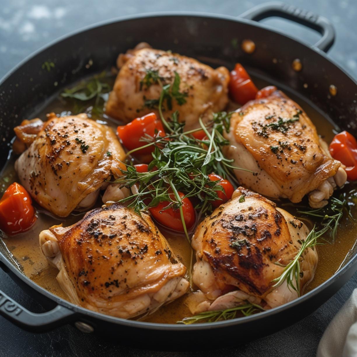 cook chicken thighs vs breasts