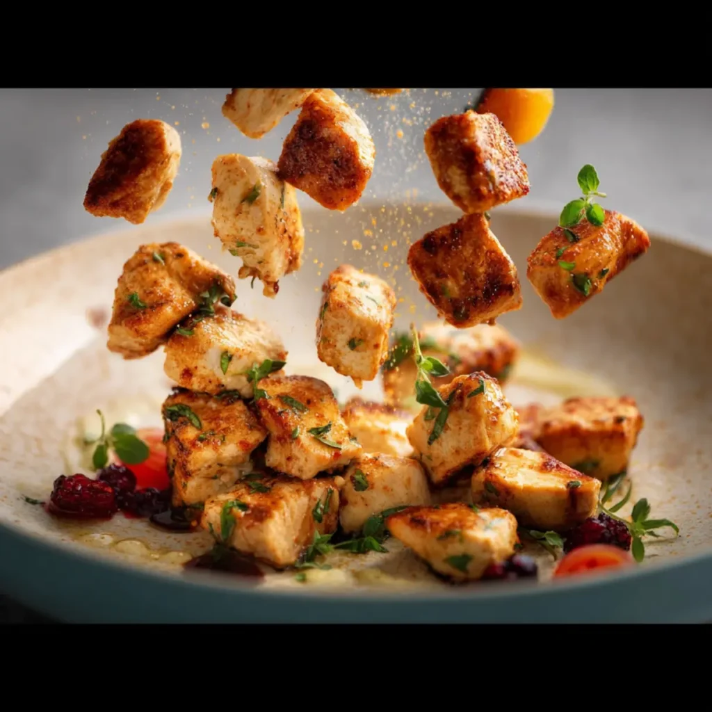 Garlic Butter Chicken Bites